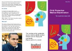 Thumbnail image of Child Protection Medicals Leaflet - Teen CSA