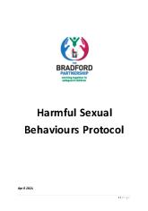 Thumbnail image of Bradford Harmful Sexual Behaviour Protocol